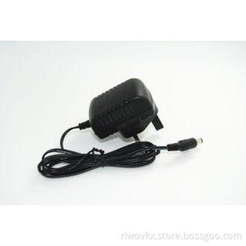 UK English LCD Monitor CV AC Power Adapters , 6W 12V 500mA